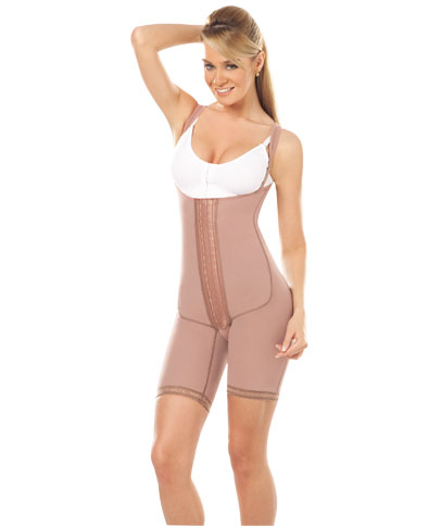 Body Girdle W/Removable Suspenders (11111)