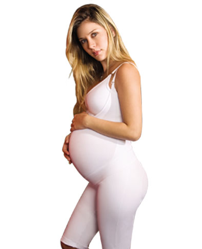 Pregnancy Support Body Girdle to the Knee (10040) - Catherines Fashion