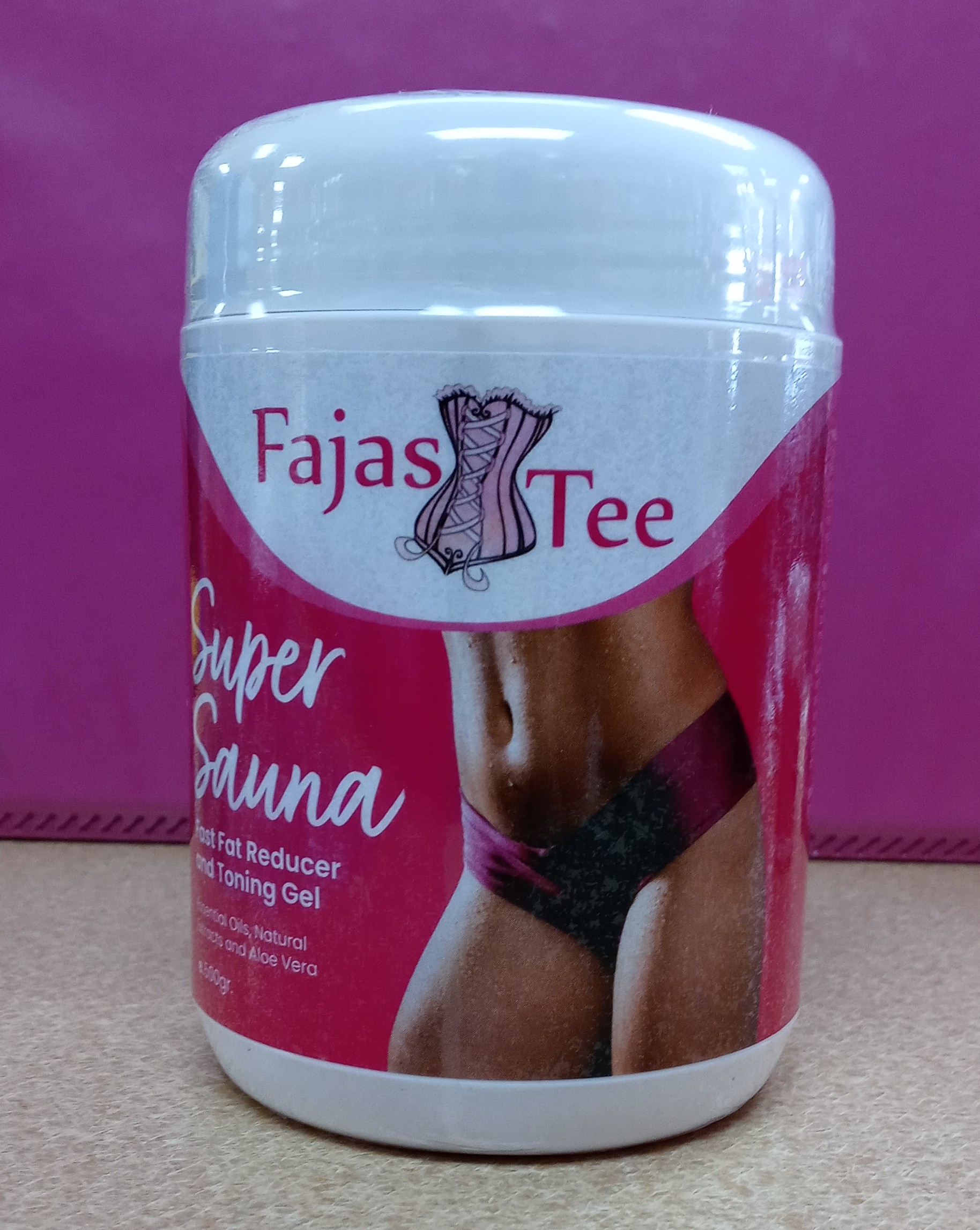 FAJAS TEE Fat Reducer and Toning Gel SUPER SAUNA 500g